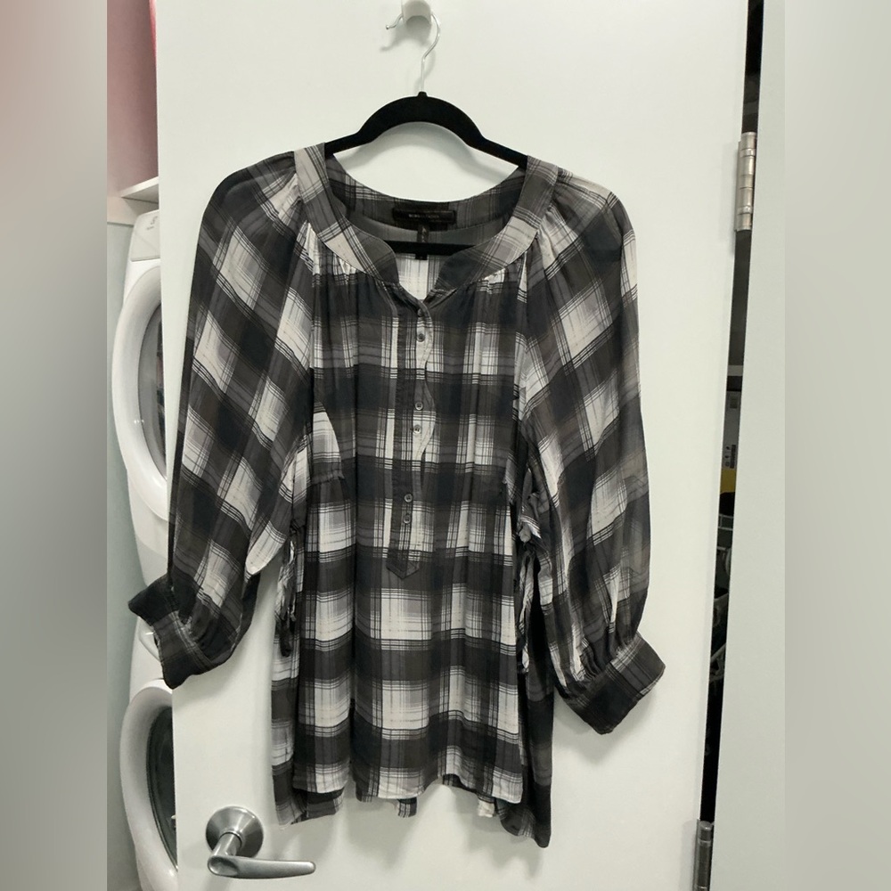 Silk BCBG blouse 3/4 sleeve